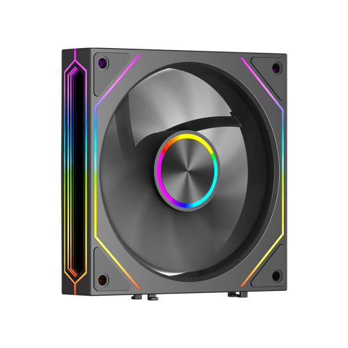 Вентилятор для корпуса PCCooler F3 X120R ARGB BK Reverse Blade 1x(120x120x25mm) 800-1800RPM 54CFM Black