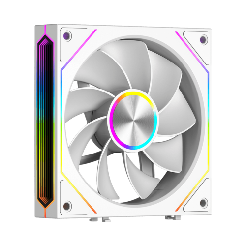 Вентилятор для корпуса PCCooler F3 X120R ARGB WH Reverse Blade 1x(120x120x25mm) 800-1800RPM 54CFM White