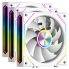 Вентилятор для корпуса PCCooler F3 X120 ARGB WH 3IN1 3x120mm 800-1800±10% RPM White