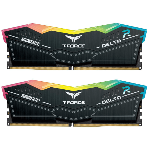 Оперативная память 64GB Kit (2x32GB) 6000MHz DDR5 Team Group DELTA RGB CL30 1.4V FF3D564G6000HC30CDC01