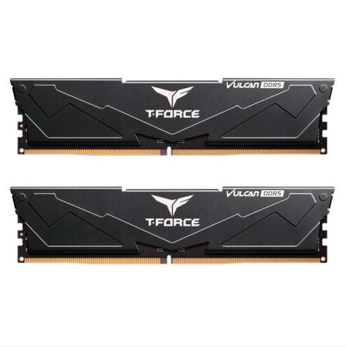 Оперативная память 64GB Kit (2x32GB) 6000MHz DDR5 TeamGroup VULCAN CL38 48000MB/s 1,35V Black FLBD564G6000HC38ADC01