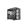 Корпус Ocypus Iota C70 BK Curve ARGB Digital ATX/mATX/mITX 2xUSB Type-C Черный Iota-C70-BKD400CD-GL