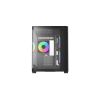 Корпус Ocypus Iota C50 BK Curve ARGB Digital mATX/ITX 2xUSB Type-C Черный Iota-C50-BKD300CD-GL