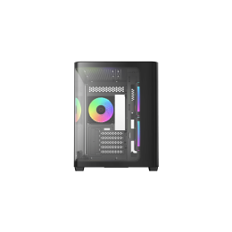 Корпус Ocypus Iota C50 BK Curve ARGB Digital mATX/ITX 2xUSB Type-C Черный Iota-C50-BKD300CD-GL