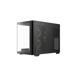 Корпус Ocypus Iota C50 BK Curve ARGB Digital mATX/ITX 2xUSB Type-C Черный Iota-C50-BKD300CD-GL