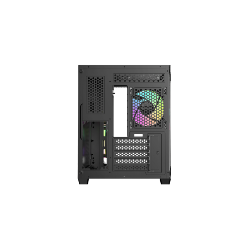 Корпус Ocypus Iota C50 BK Curve ARGB Digital mATX/ITX 2xUSB Type-C Черный Iota-C50-BKD300CD-GL
