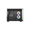 Корпус Ocypus Iota C50 BK Curve ARGB Digital mATX/ITX 2xUSB Type-C Черный Iota-C50-BKD300CD-GL