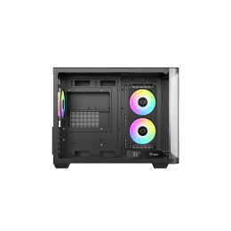 Корпус Ocypus Iota C50 BK Curve ARGB Digital mATX/ITX 2xUSB Type-C Черный Iota-C50-BKD300CD-GL