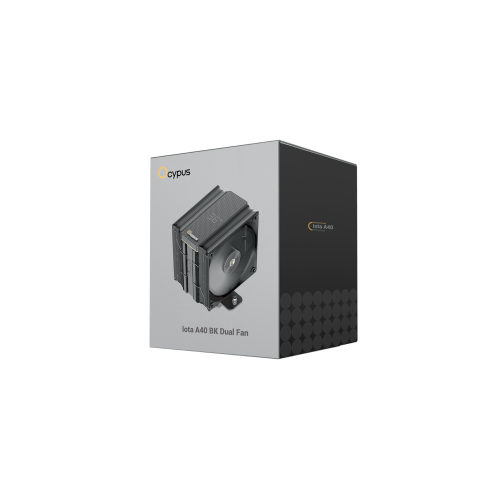 Вентилятор для процессора Ocypus Iota A40 BK Dual FAN TDP 220W 1851/1700/1200/115X/AM5/AM4 Черный