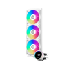 Водяное охлаждение для CPU PCCooler DA360 Pro ARGB Digital WH 115X/1200/1700/1851/20XX/AM4/AM5, 300W, 3000RPM±10%, 75.8CFM, 33.7dBA, 4PIN PWM, Белый