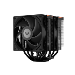 Вентилятор для процессора PCCooler RT620Pro Digital BK TDP 265W, 4-pin PWM, Intel LGA18XX/1700/1200/115x/AM5/AM4.  Цифровой вывод температуры. RT620Pro Digital BK.