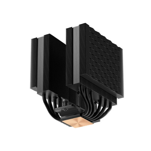 Вентилятор для процессора PCCooler RT620Pro Digital BK TDP 265W, 4-pin PWM, Intel LGA18XX/1700/1200/115x/AM5/AM4. Цифровой вывод температуры. RT620Pro Digital BK.