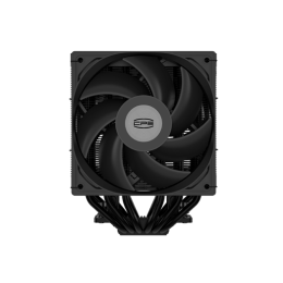 Вентилятор для процессора PCCooler RT620Pro Digital BK TDP 265W, 4-pin PWM, Intel LGA18XX/1700/1200/115x/AM5/AM4.  Цифровой вывод температуры. RT620Pro Digital BK.