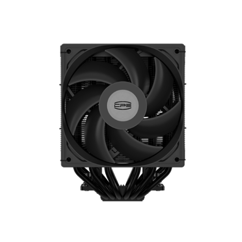 Вентилятор для процессора PCCooler RT620Pro Digital BK TDP 265W, 4-pin PWM, Intel LGA18XX/1700/1200/115x/AM5/AM4. Цифровой вывод температуры. RT620Pro Digital BK.