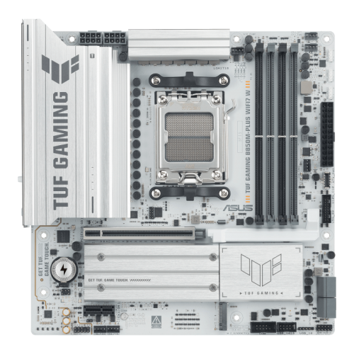 Материнская плата ASUS TUF GAMING B850M-PLUS WIFI7 W AM5 4xDDR5 4xSATA 3xM.2 HDMI DP Type-C mATX