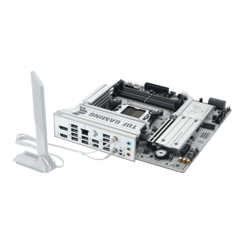 Материнская плата ASUS TUF GAMING B850M-PLUS WIFI7 W AM5 4xDDR5 4xSATA 3xM.2 HDMI DP Type-C mATX
