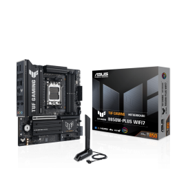 Материнская плата ASUS TUF GAMING B850M-PLUS WIFI7 AM5 4xDDR5 4xSATA 3xM.2 HDMI DP Type-C mATX
