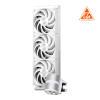 Водяное охлаждение для CPU PCCooler DE360 PRO WH, TDP 310W, Intel LGA115X/1200/1700/1851/20XX, AMD AM3/AM4/AM5, 3200RPM±10%, 86.73CFM, 32dBA, White