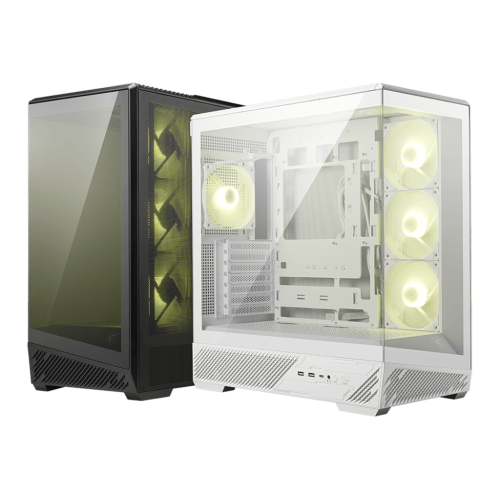 Компьютерный корпус MSI MAG PANO 130R PZ WHITE ATX/mATX/ITX, Back-connect:ATX/mATX Type-C Белый