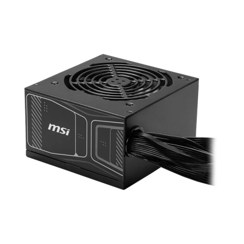 Блок питания MSI 850W, MAG A850GN PCIE5, Non Modular, ATX, 80+ GOLD, КПД >90%, Fan 120mm, Черный