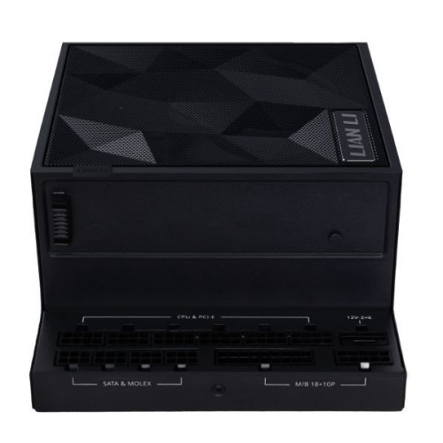 Блок питания Lian Li 750W, EG0750G, Full Modular, ATX, 80+ GOLD, КПД 90.5%, Fan 120mm, Черный, G9P.EG0750G.B000.EU