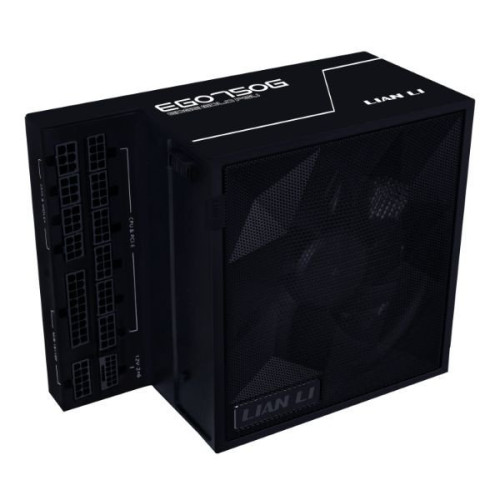 Блок питания Lian Li 750W, EG0750G, Full Modular, ATX, 80+ GOLD, КПД 90.5%, Fan 120mm, Черный, G9P.EG0750G.B000.EU