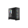 Корпус Ocypus Delta C70 BK ARGB EATX/ATX/mATX/ITX Type-C Черный (Предустановленно 4x120мм ARGB Fans) Delta-C70-BKG400XX-GL
