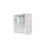 Корпус Ocypus Delta C70 WH ARGB EATX/ATX/mATX/ITX Type-C Белый (Предустановленно 4x120мм ARGB Fans) Delta-C70-WHG400XX-GL