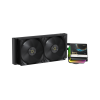 Водяное охлаждение для CPU Ocypus Sigma L24 PRO BK TDP 290W 4-pin Intel/AMD Черный