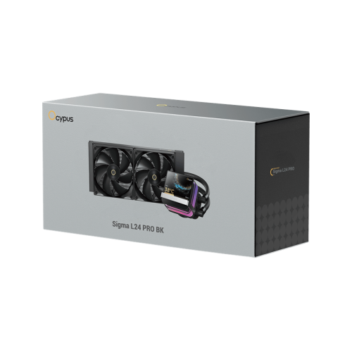 Водяное охлаждение для CPU Ocypus Sigma L24 PRO BK TDP 290W 4-pin Intel/AMD Черный