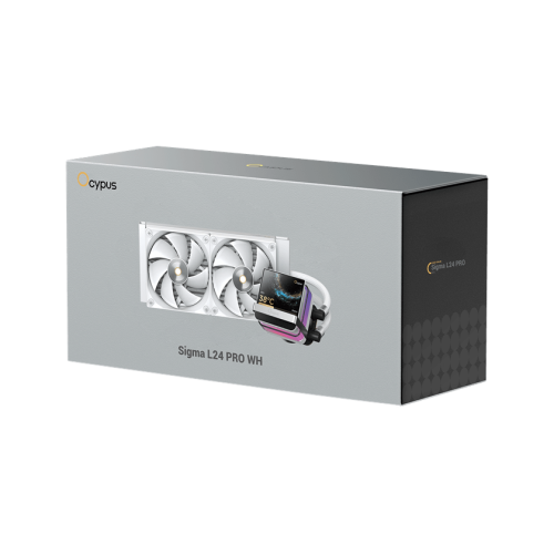 Водяное охлаждение для CPU Ocypus Sigma L24 PRO WH TDP 290W 4-pin Intel/AMD Белый