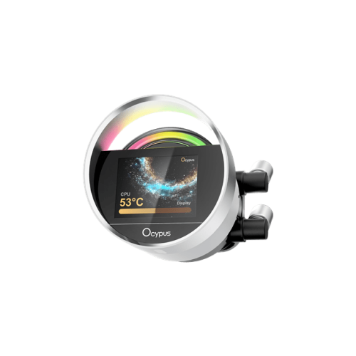 Водяное охлаждение для CPU Ocypus Sigma L24 WH ARGB TDP 280W 4-pin Intel/AMD Белый