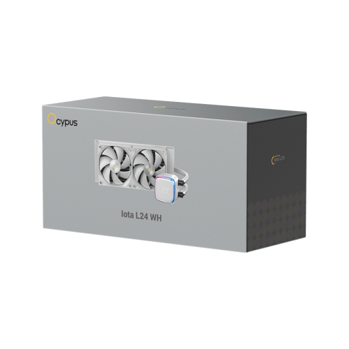 Водяное охлаждение для CPU Ocypus Iota L24 WH TDP 280W 4-pin Intel/AMD Белый