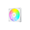 Вентилятор для корпуса Ocypus Gamma F12 Elite WH ARGB 1x(120x120x25mm) 600-1800RPM 56CFM Белый