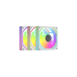 Вентилятор для корпуса Ocypus Gamma F12 UNI WH ARGB REVERSE BLADE 3-IN-1 3x(123x120x25mm) Белый