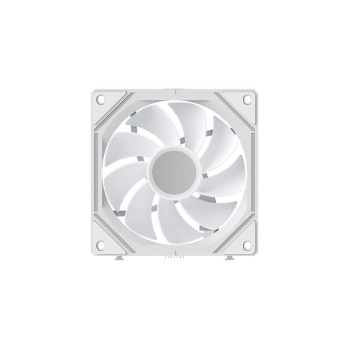 Вентилятор для корпуса Ocypus Gamma F12 UNI WH ARGB REVERSE BLADE 3-IN-1 3x(123x120x25mm) Белый