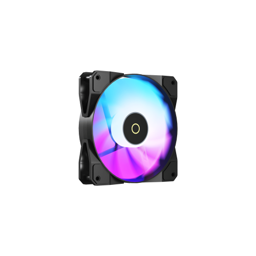 Вентилятор для корпуса Ocypus Beta F12 BK ARGB 1x(120x120x25mm) 1600RPM 56CFM Черный