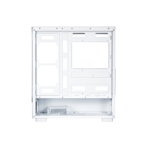 Корпус PCCooler C3Q500 WH ATX/mATX/ITX Type-C, USB3.0, USB2.0 Белый
