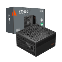 Блок питания PCCooler  YT1000, 1000W, Full Modular, PLATINUM, ≥93.5%, Fan 135mm, P5-YT1000-P1F