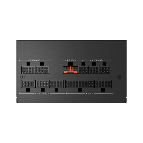 Блок питания PCCooler YT1200, 1200W, Full Modular, PLATINUM, ≥93.5%, Fan 135mm, P5-YT1200-P1F