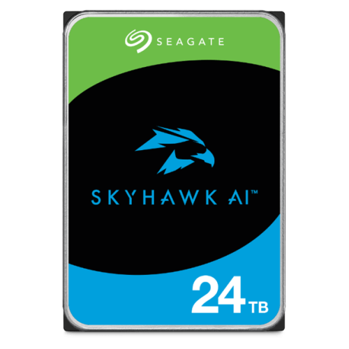 Жесткий диск для видеонаблюдения с искусственным интеллектом 24Tb Seagate SkyHawk AI Survelilance SATA3 3.5" 512Mb 7200rpm ST24000VE002