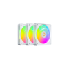 Вентилятор для корпуса Ocypus Gamma F12 Elite WH ARGB 3-IN-1 3x(120x120x25mm) 600-1800RPM Белый