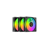 Вентилятор для корпуса Ocypus Gamma F12 Elite BK ARGB REVERSE BLADE 3-IN-1 3x(120x120x25mm) Черный