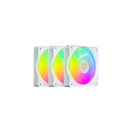 Вентилятор для корпуса Ocypus Gamma F12 Elite WH ARGB REVERSE BLADE 3-IN-1 3x(120x120x25mm) Белый