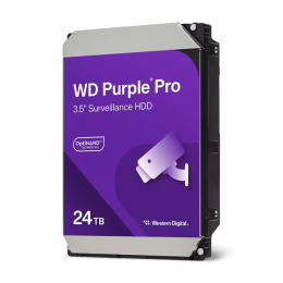Жесткий диск для видеонаблюдения HDD 24Tb Western Digital Purple Pro SATA 512Mb 3,5