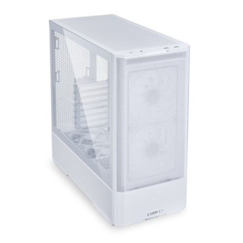 Корпус Lian Li Lancool 207 White ATX/m-ATX/m-ITX пылевой фильтр, спереди предустановлено 2x140mm ARGB Fan, снизу 2x120mm, 1xTypeC, 2xUSB3.0, PWM Fan, White G99.LAN207RW.10R