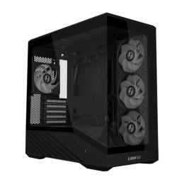 Корпус Lian Li Vector V100 MINI mATX/ITX (Back-connect) 2xUSB3.0, USB3.1 Type-C, 4x120mm ARGB PWM, Black G99.V100RMIX.00 (комплектация c предустановленным воздушным охлаждением)
