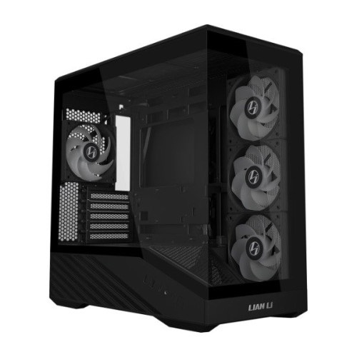 Корпус Lian Li Vector V100 MINI mATX/ITX (Back-connect) 2xUSB3.0, USB3.1 Type-C, 4x120mm ARGB PWM, Black G99.V100RMIX.00 (комплектация c предустановленным воздушным охлаждением)