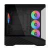 Корпус Lian Li Vector V100 MINI mATX/ITX (Back-connect) 2xUSB3.0, USB3.1 Type-C, 4x120mm ARGB PWM, Black G99.V100RMIX.00 (комплектация c предустановленным воздушным охлаждением)