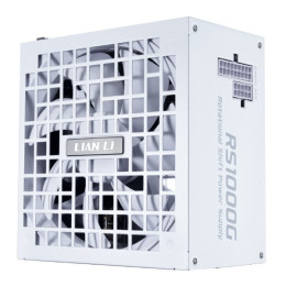 Блок питания Lian Li 1000W, RS1000G, Full Modular, ATX, 80+ GOLD, КПД 91%, Fan 135mm, Белый, G9P.RS1000G.W000.EU